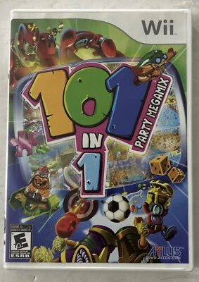 101-in-1 Party Megamix (Nintendo Wii, 2009) Complete Pre-owned FREE Ship/Canada - Image 1 of 4