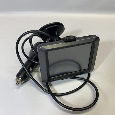 Garmin Nuvi 205 GPS Bundle - Tested/Works w/Windscreen Mount and Power Cable - Image 1 of 4