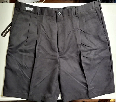 Shorts Savane preto sinatural cintura expansível masculino tamanho 42 - Imagem 1 de 4