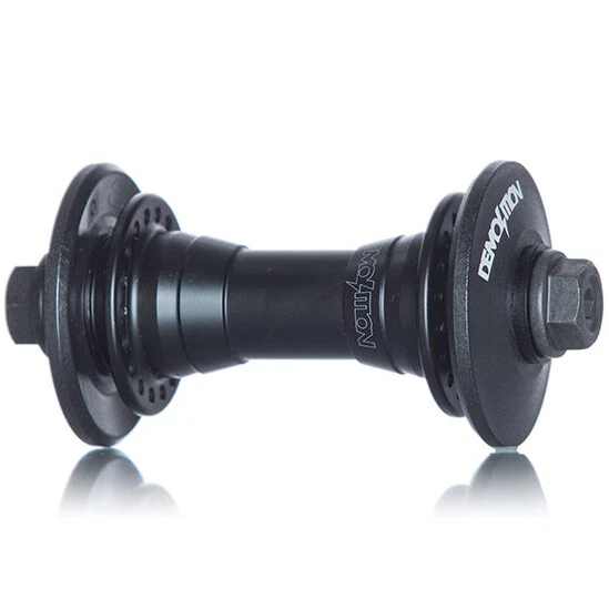 DEMOLITION BMX WHISTLER FRONT BICYCLE HUB BLACK PRIMO CULT ODYSSEY SUNDAY - Image 1 of 1