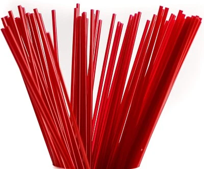 ECOQUALITY 8-Inch Plastic Stirrer, Sip Stirrer, Sip Straw, For Coffee, Cocktail 2000pcs