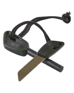 Fire Flash® Pro Wildo® oliva grande, piedra angular, exterior, camping, militar -NUEVO- - Imagen 1 de 1