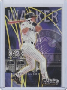 1998 Circa Thunder Boss 98 #20 Larry Walker Insert Free Shipping!