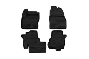 3D Car Rubber Mats Floor Liner for FORD Grand Tourneo Connect 2013-> 4 pcs. - Bild 1 von 5