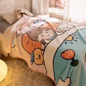 Manta polar Sweet Dreams adorable diseño animal niña adorable - Imagen 1 de 12
