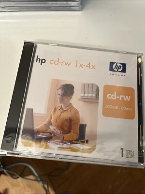 HP CD-RW 1x - 4x 700MB 80min - Bild 1 von 3