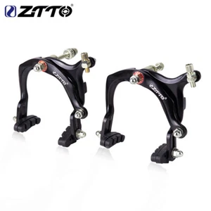 ZTTO Bmx Bike Brake C Caliper Black Set aluminum alloy Front Rear Rim Side Pull  - Picture 1 of 8