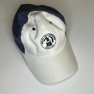 Indiana Golf Foundation Since 1994 Adjustable Hat White Blue - Picture 1 of 8