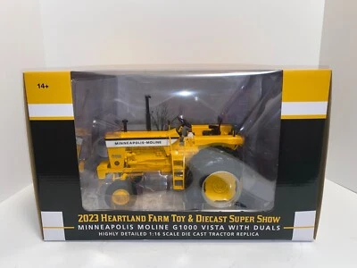 1/16 Minneapolis Moline G1000 w/Duals Heartland Toy Show NIB free shipping - Image 1 of 4