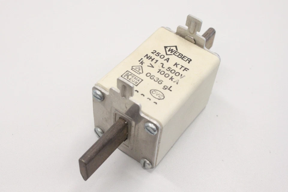 Weber NH1 250A 500V NH Fuse Block 250AKTFNH500V NEW - Image 1 of 1