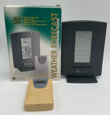 Oregon Scientific BAR888A 433MHz Weather Forecast Station With Sensor - Image 1 of 4