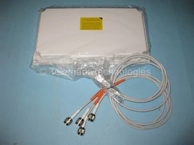 Cisco Aironet 6dBi Dual Band Patch Antenna AIR-ANT2566P4W-R Quad RP-TNC - Image 1 of 3