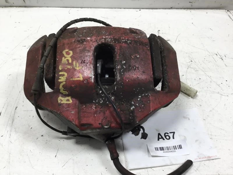 Pinza de freno delantera izquierda BMW 750LI 2006 compatible con 03-08 BMW 760i OEM+ Foto 1 de 4