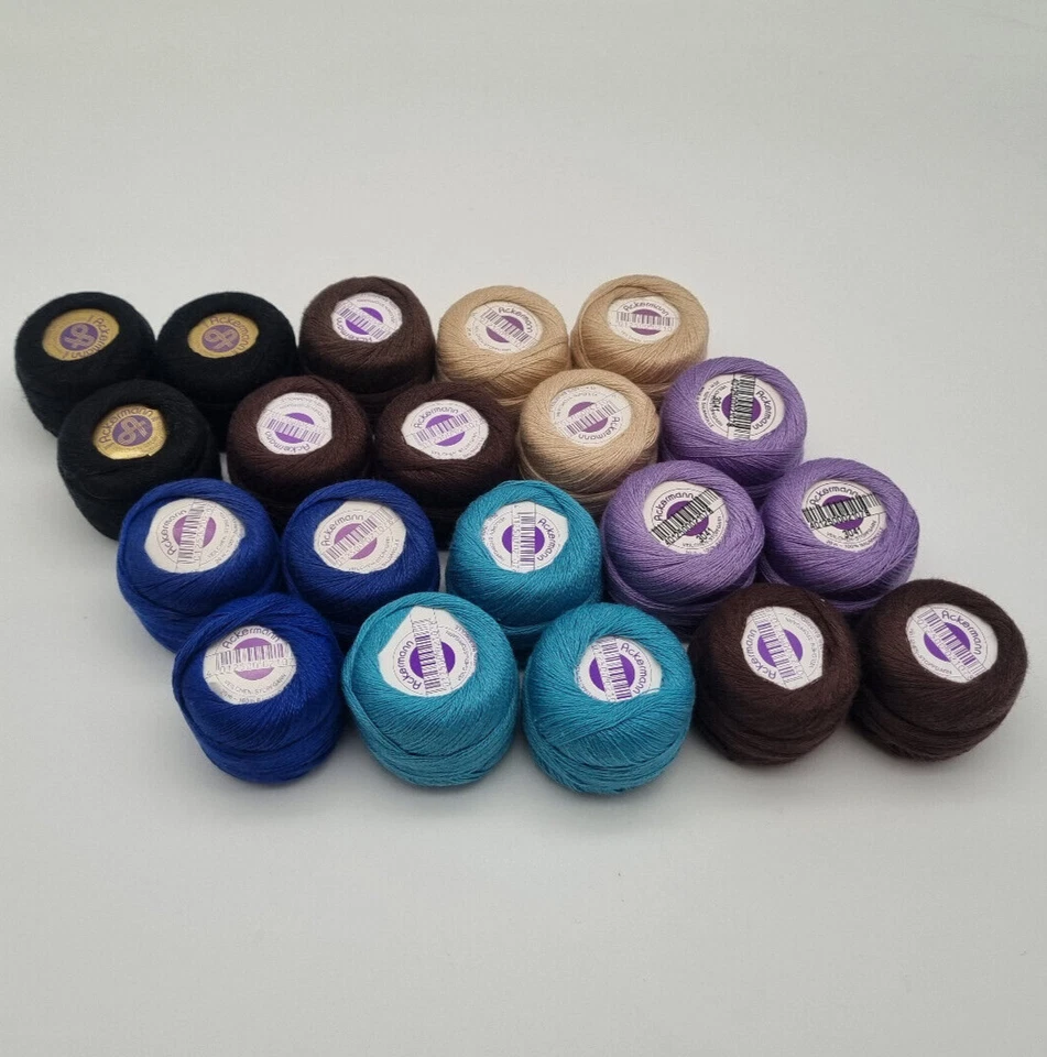 Stopfgarn 20 Ackermann Veilchen Stopftwist aus 100% Baumwolle Bunte Mischung 43 - Bild 1 von 1