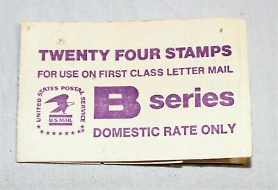 US Stamps BK136 1819a 1981 B Series Booklet 18 cent 10 stamps - Image 1 of 4