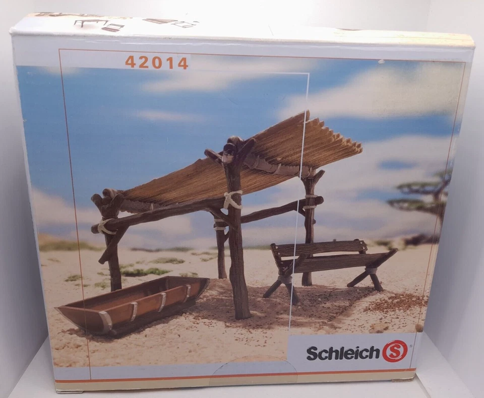 SCHLEICH  da BARBAPUFFO WILD LIFE JUNGLE 42014 MANGIATOIA  FUTTERSTATION MISB - Immagine 1 di 1