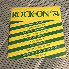 Rock-On '74 (2) Record Set Elton John, Grand Funk, Cheech and Chong