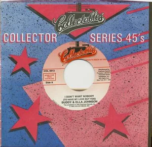 Buddy & Ella Johnson - Don't Want Nobody (To Have My Love But You) - Upside Y... - Picture 1 of 2