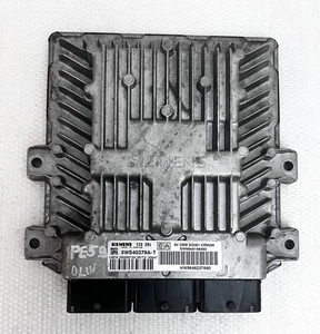 ECU CALCULATEUR MOTEUR PEUGEOT 407 5WS40379A-T  HW9648237680  SW9658198080 - Foto 1 di 9