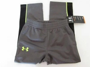 Under Armour Kids Boys size 4 Gray Volt Logo Fleece Backing Sweatpants - Picture 1 of 9