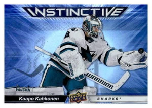 2023-24 Upper Deck #IN-14 Kaapo Kahkonen Instinctive - Picture 1 of 2