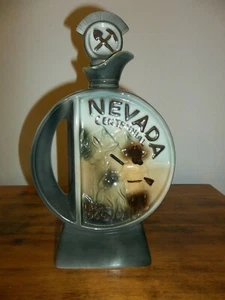 NEVADA CENTENNIAL 1864 - 1964 WHISKEY BOTTLE - Picture 1 of 2