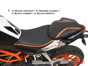 KTM Duke 390 200 125 MotoK Seat Cover A D527 ANTI SLIP - Picture 1 of 5