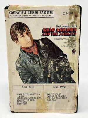 Eric Burdon & The Animals - Greatest Hits Ampex Cassette Snapcase X 54602 MGM — 第 1/4 张图片