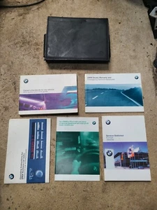 BMW E39 5 SERIES 1995-2004 OWNERS MANUAL HANDBOOK BOOK WALLET PACK SET - Picture 1 of 4