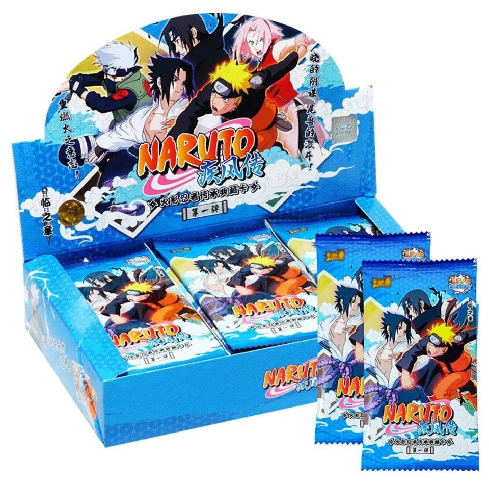NARUTO KAYOU Tarjeta Coleccionable Onda 1 Nivel 1 Juego TCG CCG OFICIAL Booster Caja Sellada