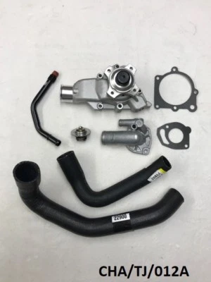 KIT DE REPARACIÓN DE REFRIGERACIÓN 6 PIEZAS para Jeep Wrangler TJ 4,0 L 2000-2006 CHA/TJ/012A Foto 1 de 4