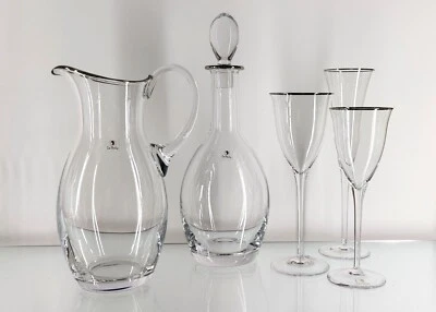 LE PERLE Fabula Platinum Servizio Calici 38 pezzi - Immagine 1 di 4