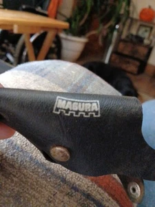 Vintage HUSQVARNA MAGURA RARE LEATHER Clutch Brake DUST COVER DIRTBIKE Perch - Picture 1 of 12