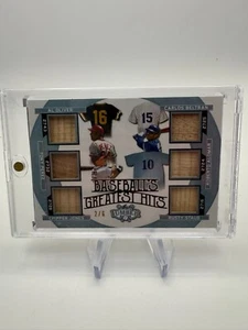 2024 Leaf Lumber Greatest Hits Oliver/Perez/Jones/Beltran/Alomar/Staub 2/6 BGH-7 - Picture 1 of 4
