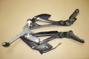 Yamaha xj400 xj xj 400 4BP desvío juego de reposapiés clavijas pedal freno - Imagen 1 de 7