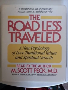 Road Less Traveled M Scott Peck MD AudioCassettes (6) & Media Box Set - Picture 1 of 4