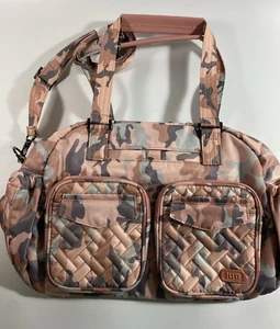 Lug Pullover Tragetasche rosa tarnfarben rosa Rose viele Taschen und Fächer neu - Bild 1 von 9