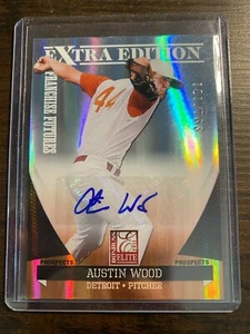 A78,039 - 2011 Donruss Elite Extra Franchise Futures Auto #31 Austin Wood/763 - Picture 1 of 1