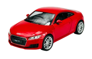 WELLY 2014 AUDI TT COUPE RED 1:24 DIE CAST METAL MODEL NEW 17cm - Picture 1 of 7