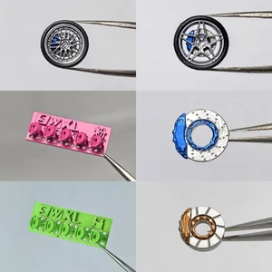 1/64 Diecast Brake Upgrade Kit: Metal Etched Calipers Discs ENDLESS Style - Picture 1 of 30