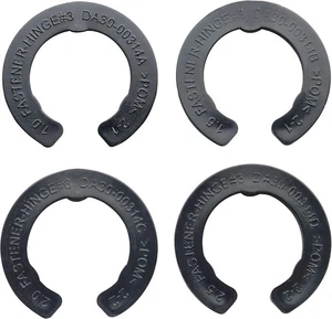 Kühlschrank Tür Scharnier Ausgleich Kit Ersatz für Samsung 4 Stück - Bild 1 von 4