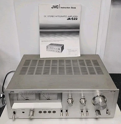 JVC JA-S22 Integrated Stereo Amplifier Vintage *TURNS ON PLEASE READ* - Image 1 of 4