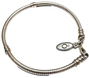 Pandora Sterling Silver Bracelet with Lobster Clasp - 590700HV-7.1"/18 cm - Picture 1 of 7