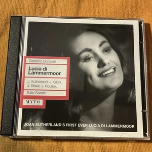 DONIZETTI Lucia di Lammermoor Live 26.2.1959 Serafin 2-CD -Joan Sutherland - Foto 1 di 2