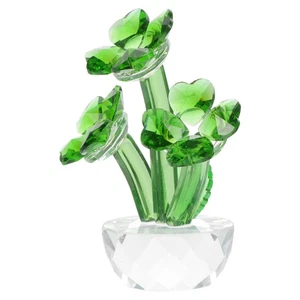 Adornos de cristal decoraciones artesanales pequeñas de escritorio para oficina en casa - Imagen 1 de 12
