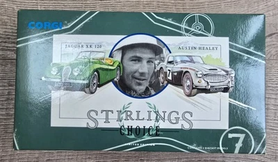 Corgi Stirling's Choice Jaguar XK120 & Austin Healey (Limited Edition) - Image 1 of 4