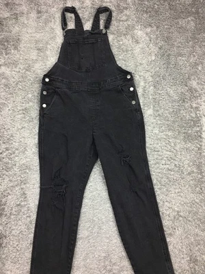 Mono Old Navy para mujer talla 14 negro algodón jean algodón Foto 1 de 4