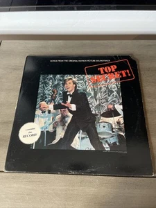 Val Kilmer Songs From The Film Top Secret! Vinyl LP EX/NM 1984 Soundtrack Promo! - Picture 1 of 9