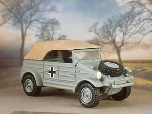 German 1940–1945 VW Volkswagen Kubelwagen Flat-4 Type 82 1/64 Scale Ltd Edit K - Picture 1 of 5