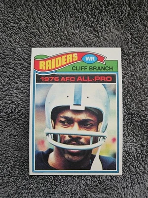 1977 Topps #470 Cliff Branch Raiders HOF NM WNYHobby* - Image 1 of 2